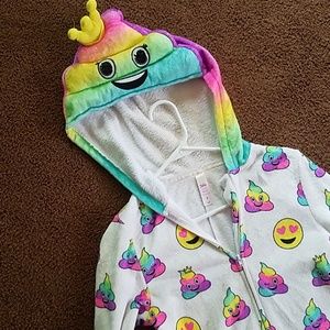 Emoji Rainbow Poop Onesie